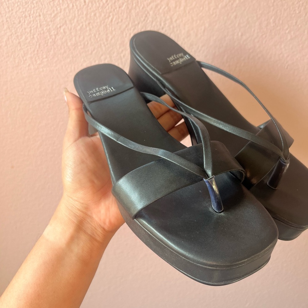 Jeffrey Campbell Black Women's Sandals